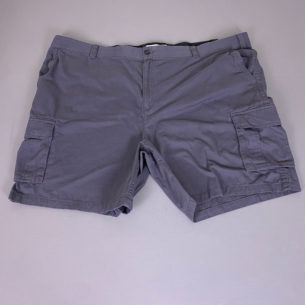 Amazon Essentials‎ Cargo Shorts Men's Size 56 Gray Cotton Casual Outdoor Utility